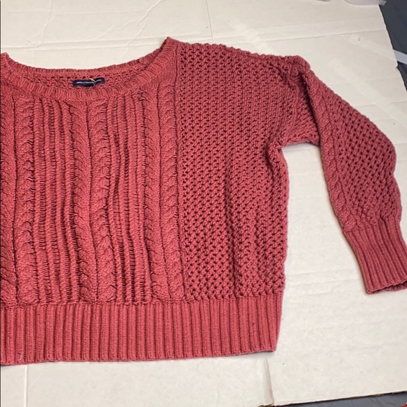 American Eagle Outfitters Sweaters - American Eagle Crochet Boxy XL Knit Sweater